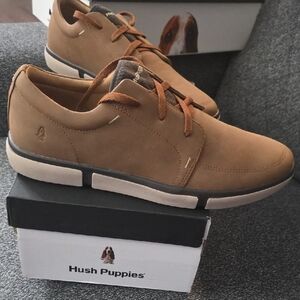 Hush Puppies Men's Brown Sneakers